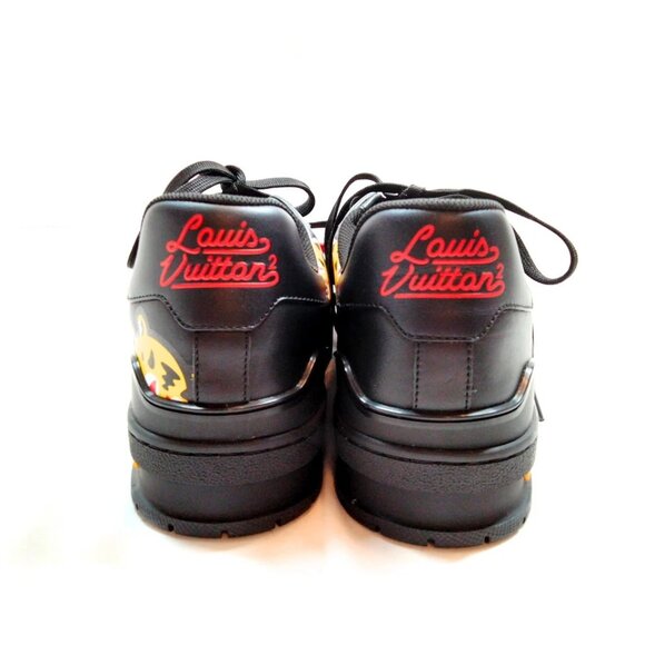 Louis Vuitton Sneakers Men Black PVC 790-073025 - Picture 4 of 9